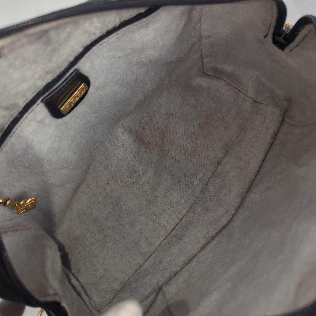 【良品】GUCCI マイクロ グッチ GG柄 ミニ ボストンバッグ ハンドバッグ