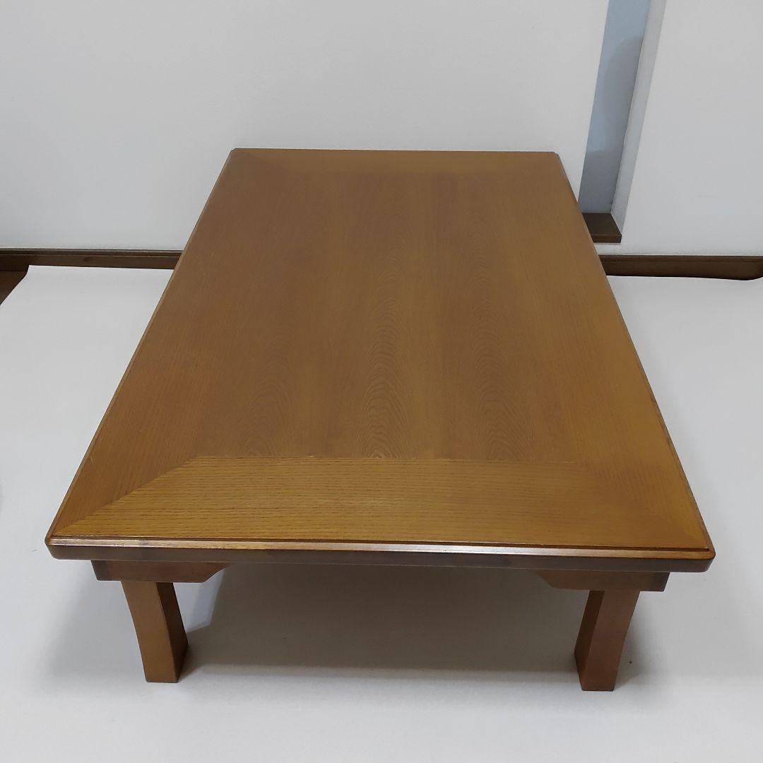 座卓　ちゃぶ台　折り畳み　天板 1200×750mm　大きいサイズ　折りたたみ