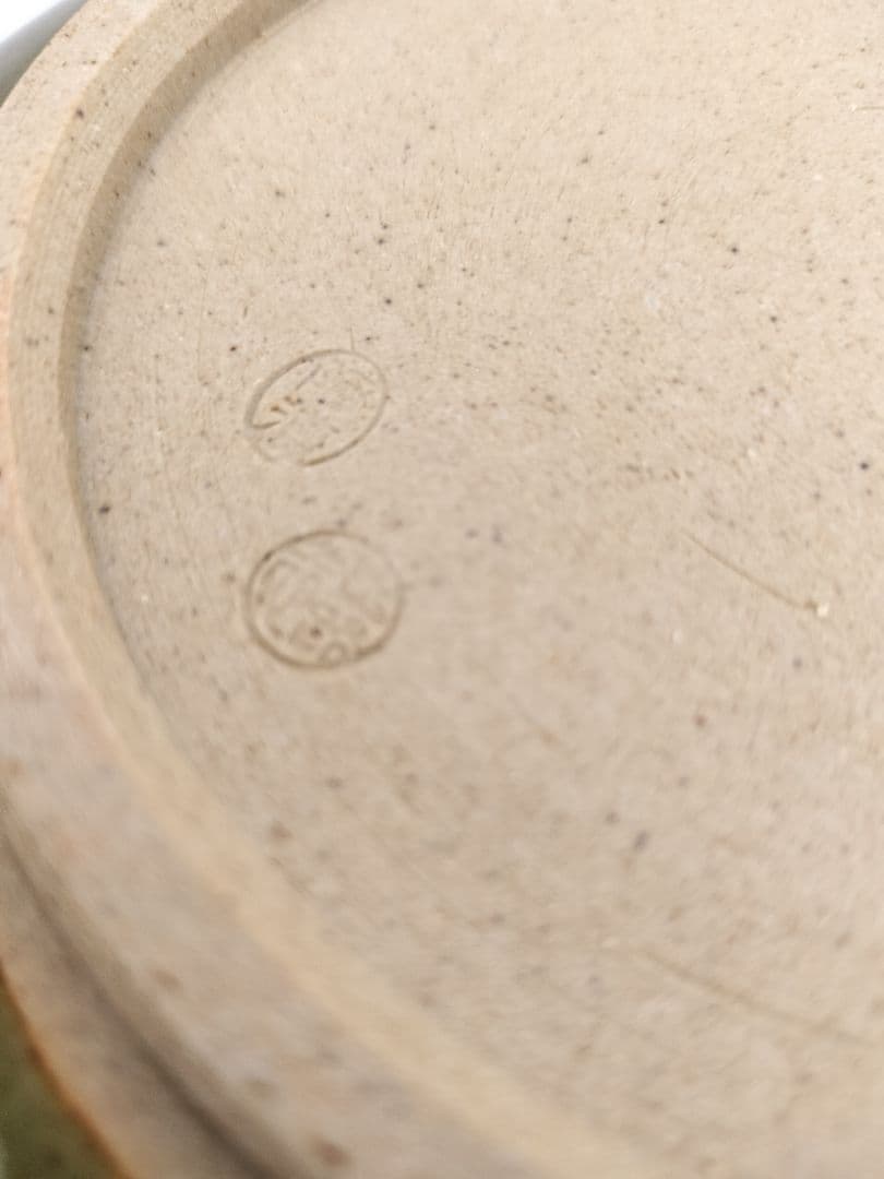 b164 【未使用】水指 捻梅 即中斎好 萬古 福森比路志 塗蓋付 木箱 茶道具