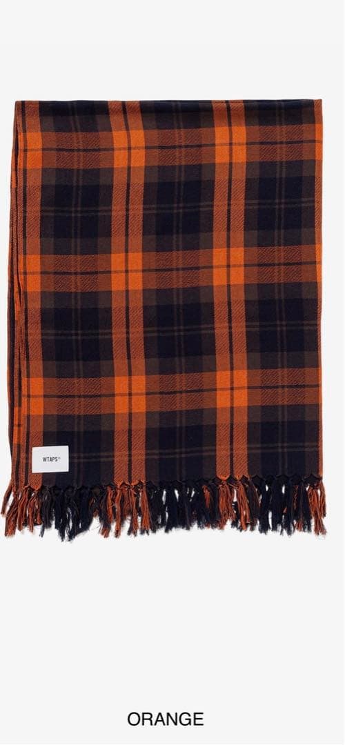 wtaps 24AW WRAP SCARF COTTON マフラー　ストール