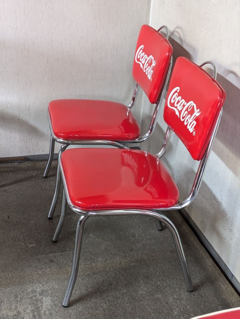 M*s様 Coca-Cola　☆50's スタイル 椅子 2脚