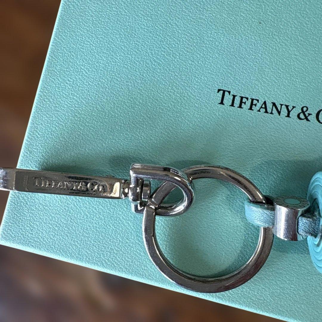 美品 TIFFANY&Co.ティファニーキーホルダーチャーム