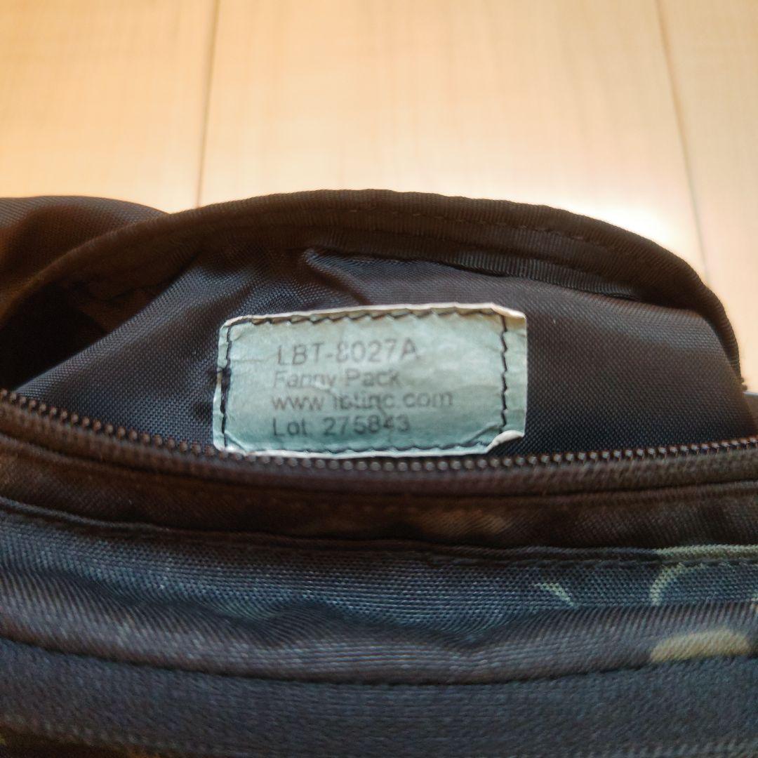 LBT-8027A ブラックマルチカム　ファニーパック