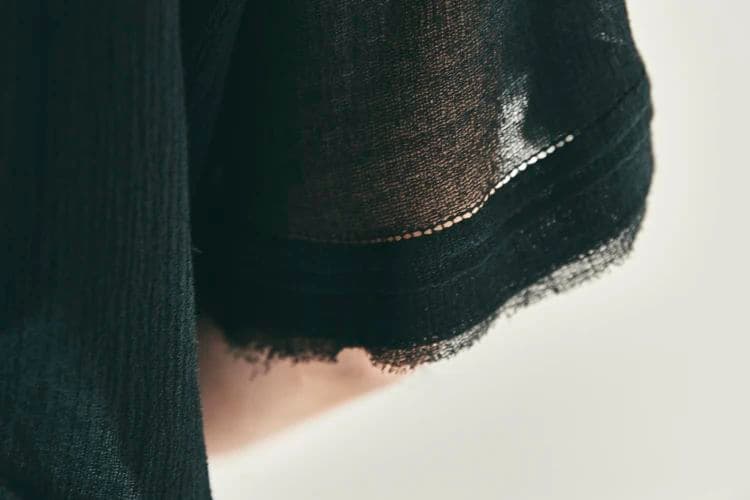 ミナペルホネン　fog net 　ブラウス