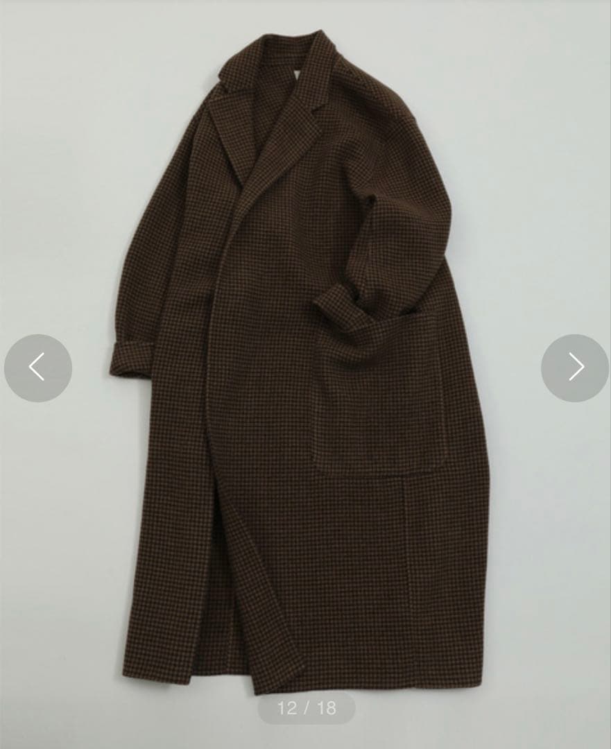 ✺TODAYFUL(トゥデイフル)オーバーチェックコート