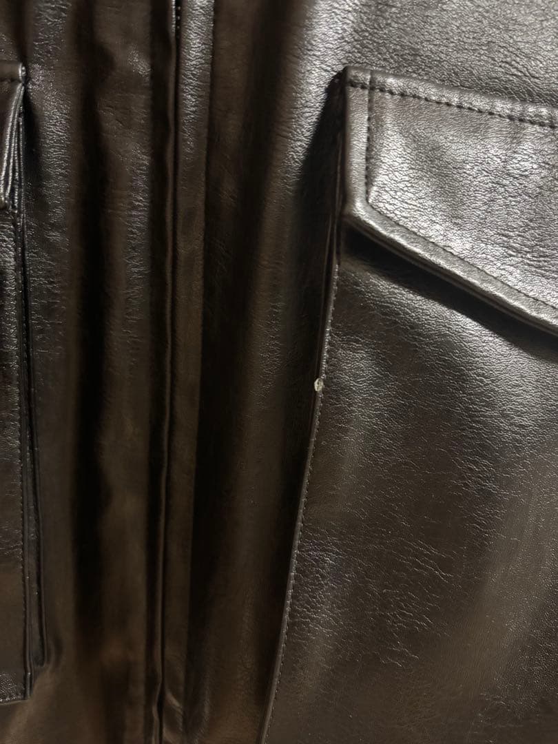 knuth marf / flight jacket レザージャケット