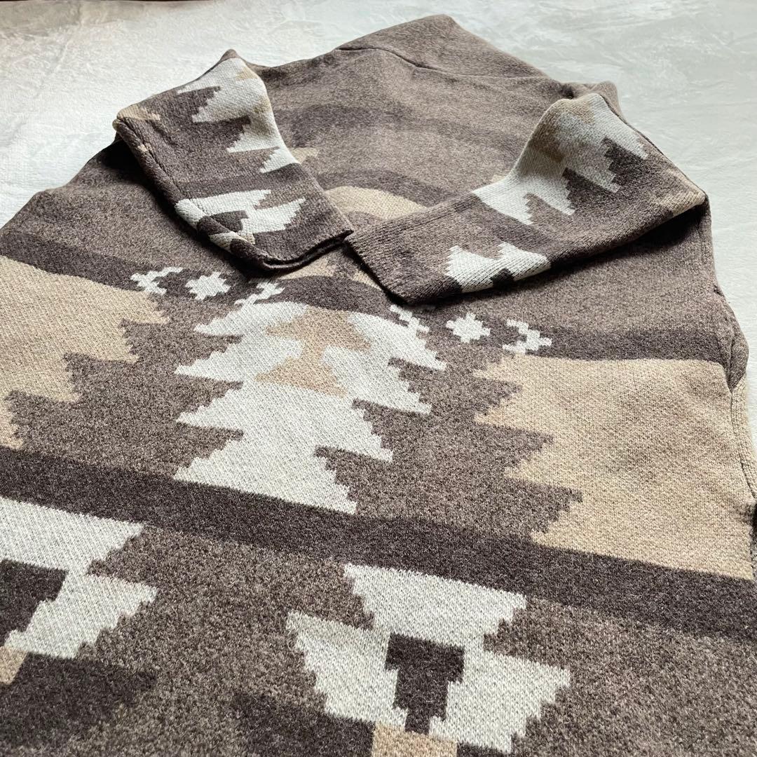 美品✨ドゥーズィエムクラス　カナディアンニットジャカードコート