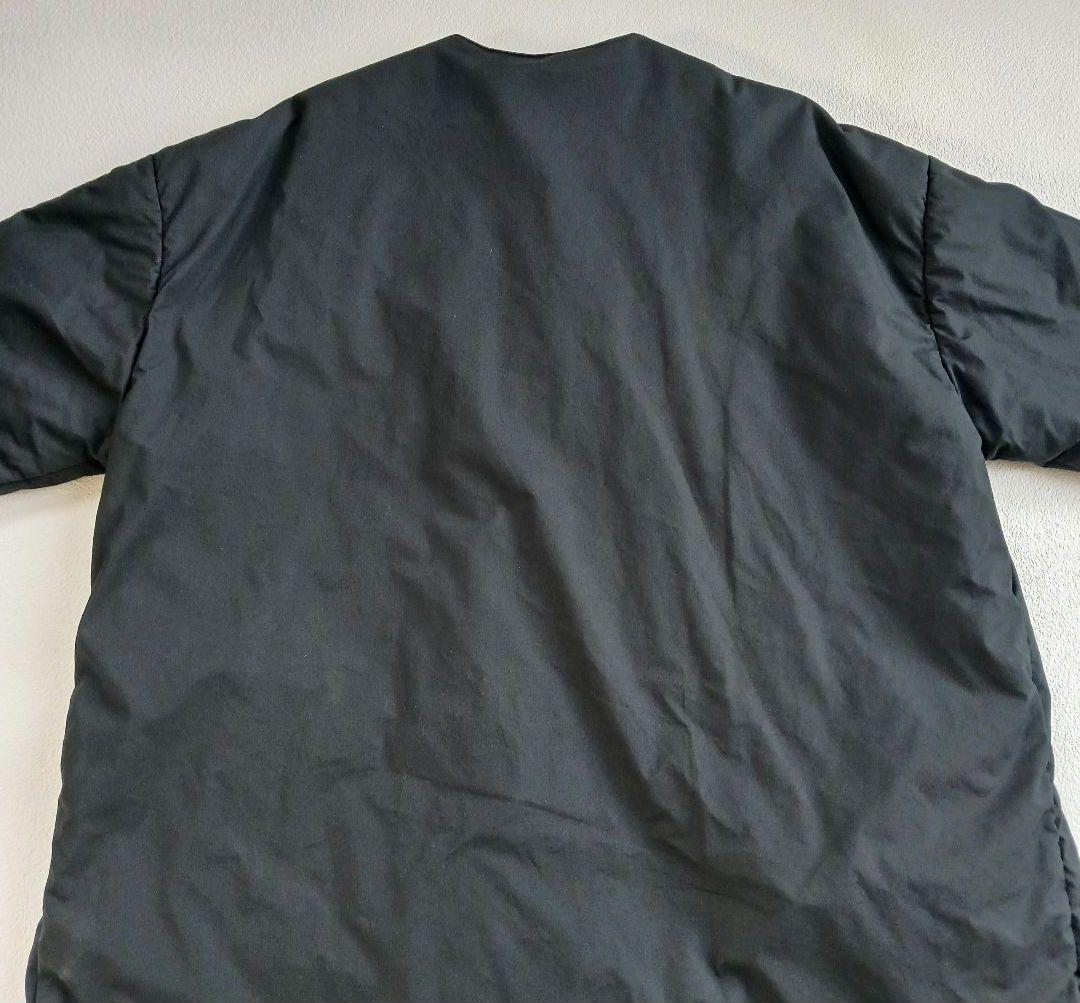 オローネ　フォーカスウォームコート　ブラック　ノーカラー　ロングコート　日本製