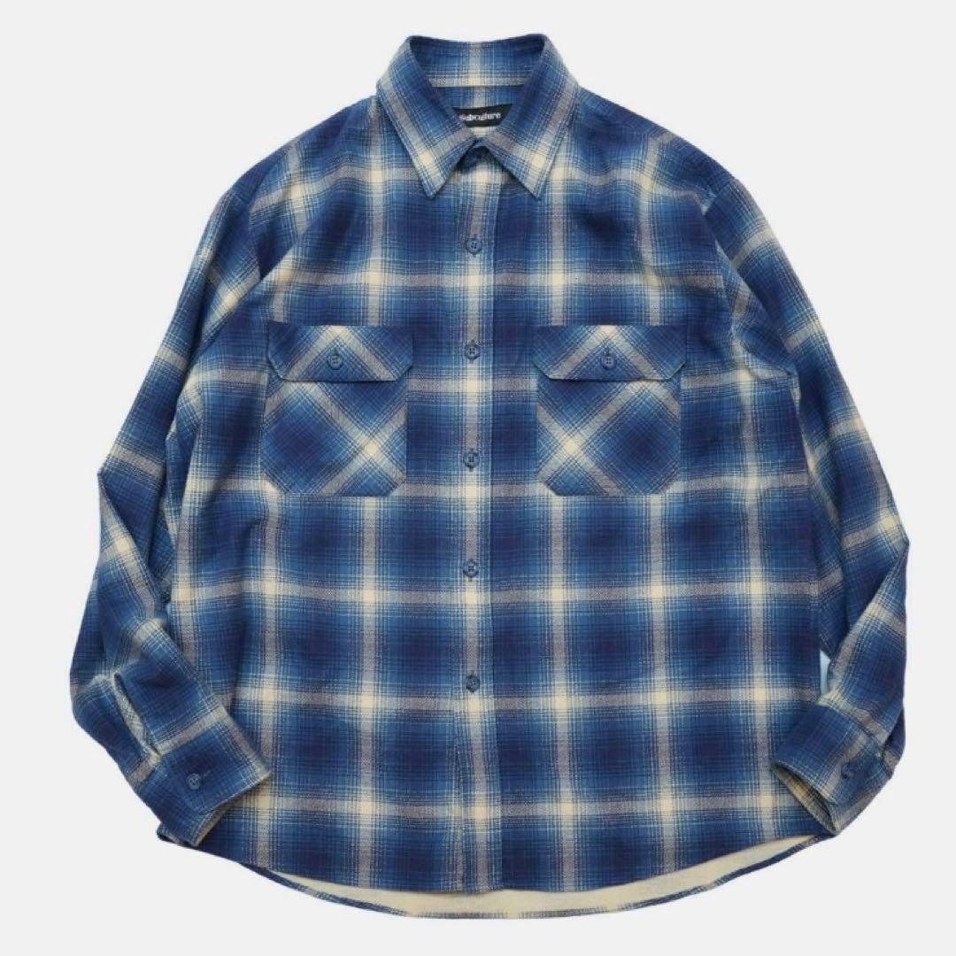 k*w様 SC Subculture OMBRE CHECK SHIRT 【2】
