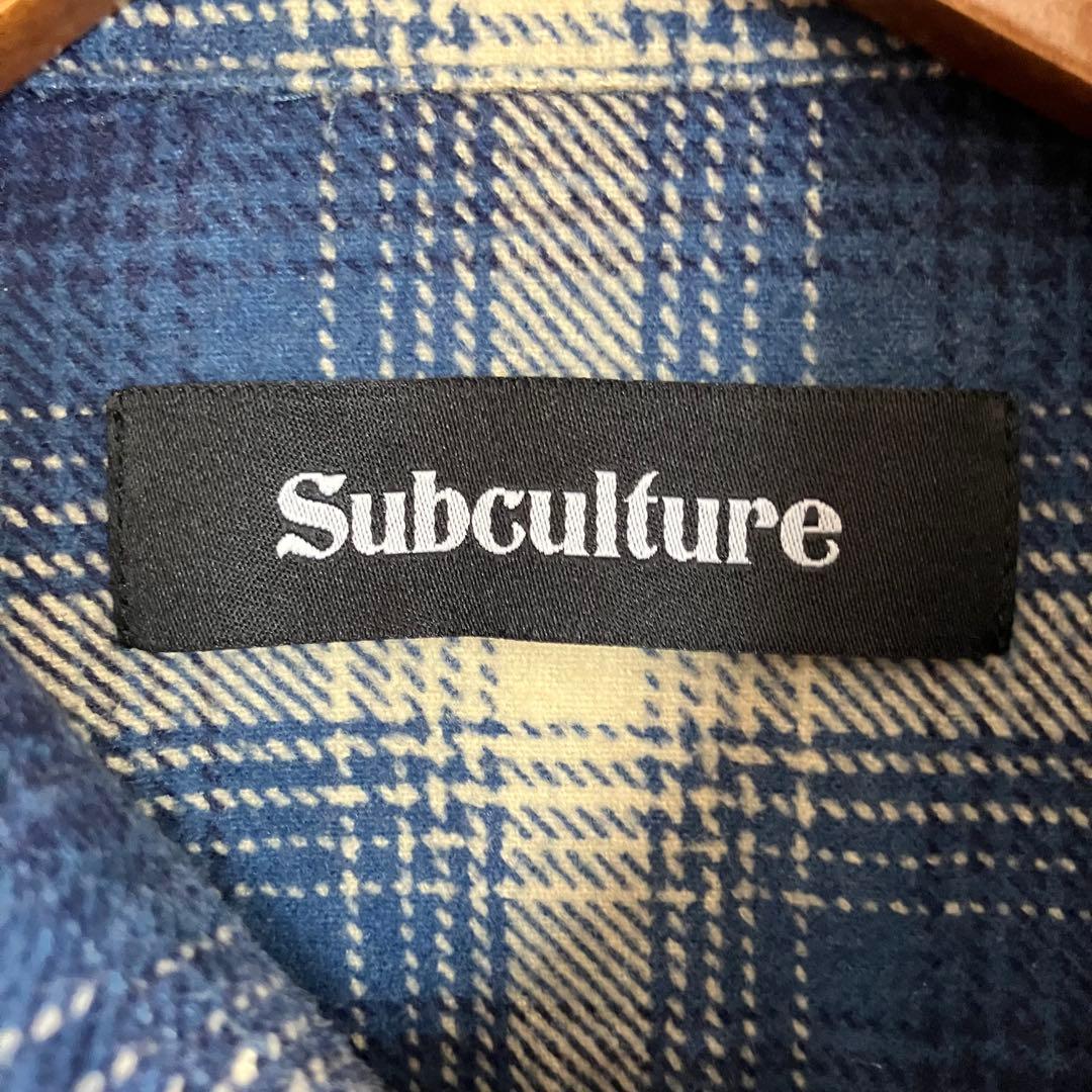 k*w様 SC Subculture OMBRE CHECK SHIRT 【2】