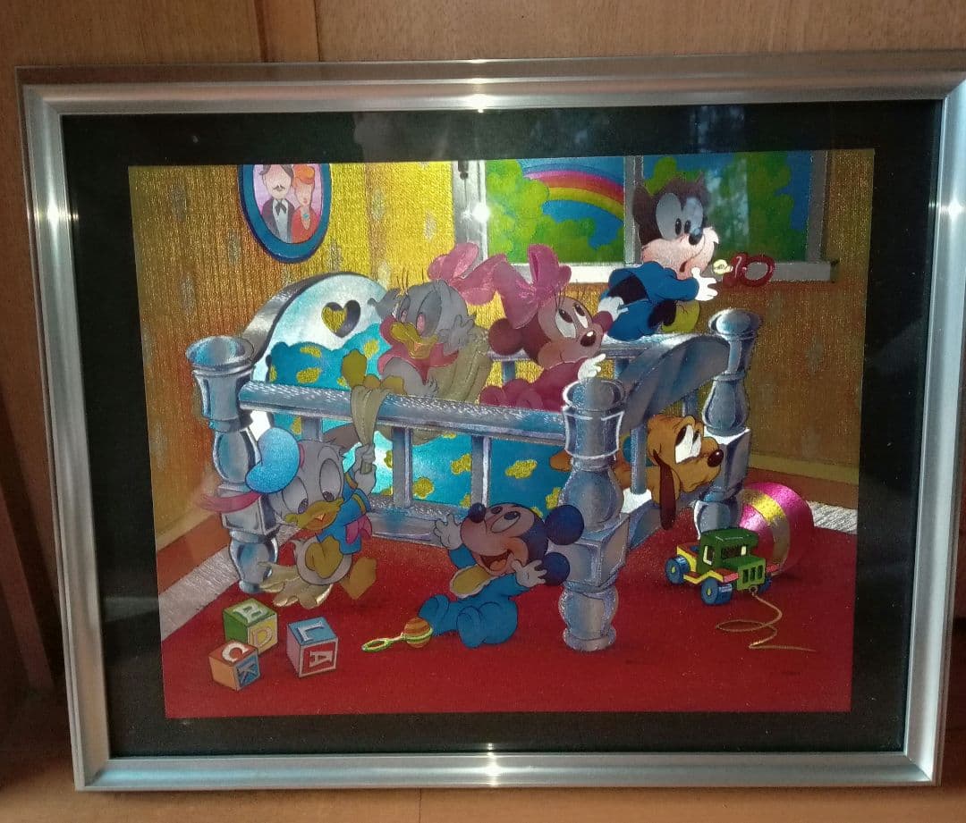 Disney エッチング アート額入り ウォルト・ディズニー ディズニーランド