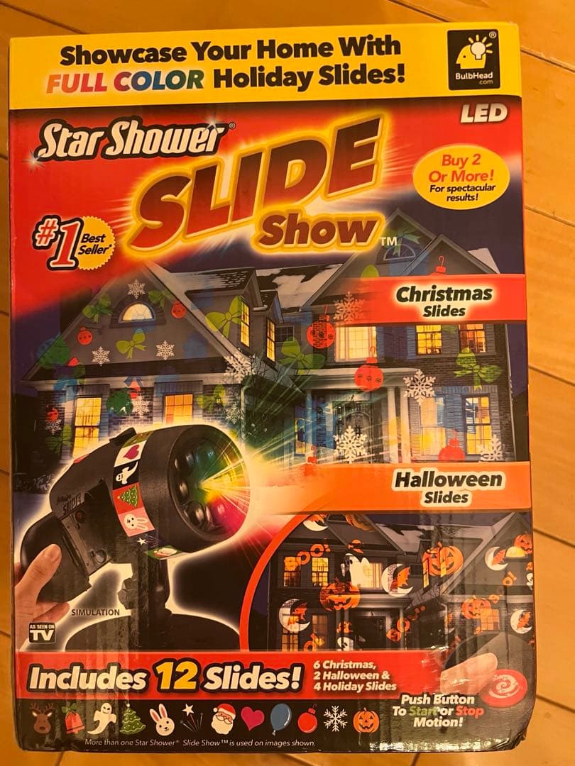 入手困難アメリカ購入、4 holidayイリミネーションライト