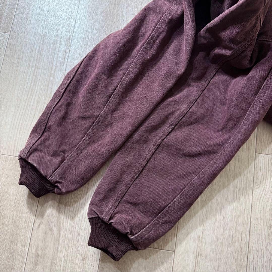 Carhartt サンタフェジャケット Sサイズ相当　バーガンディ Y02BRG