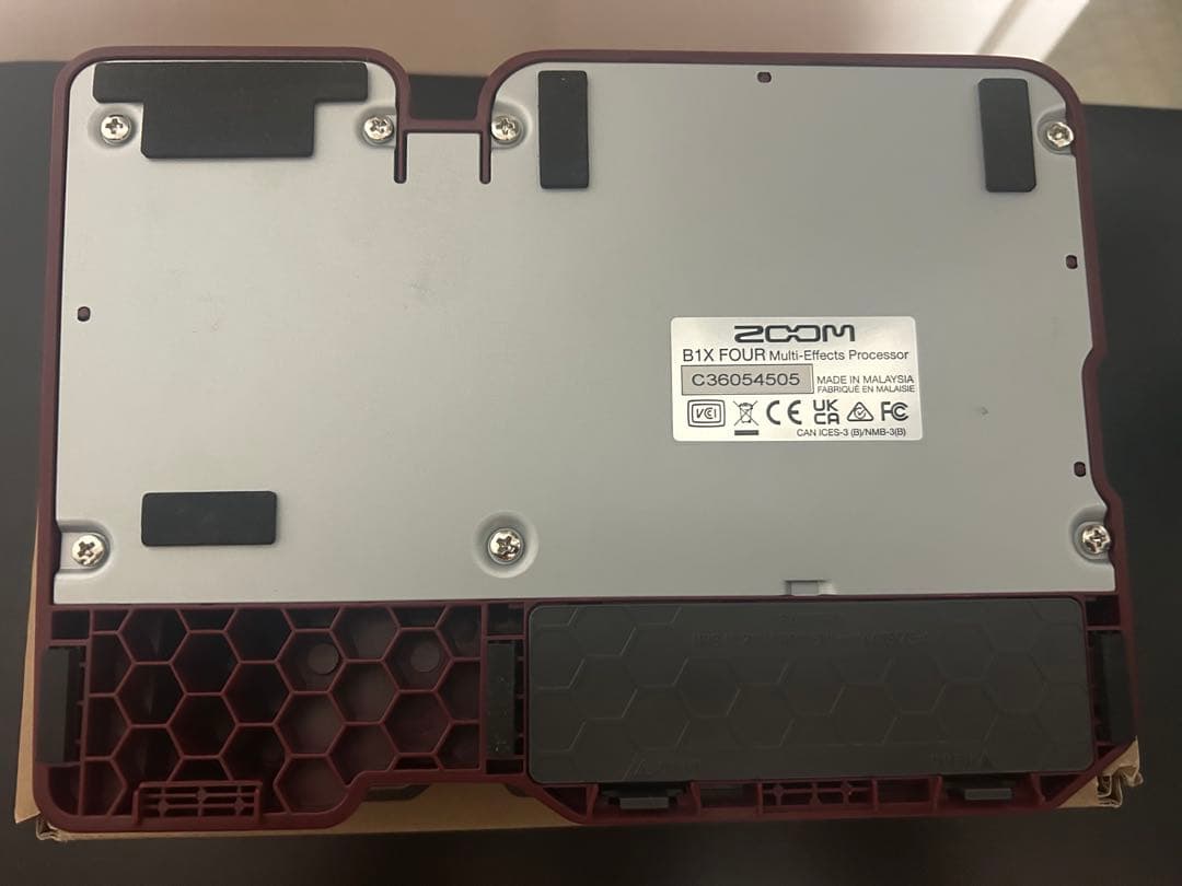 (美品)ZOOM B1X FOUR アダプター付き