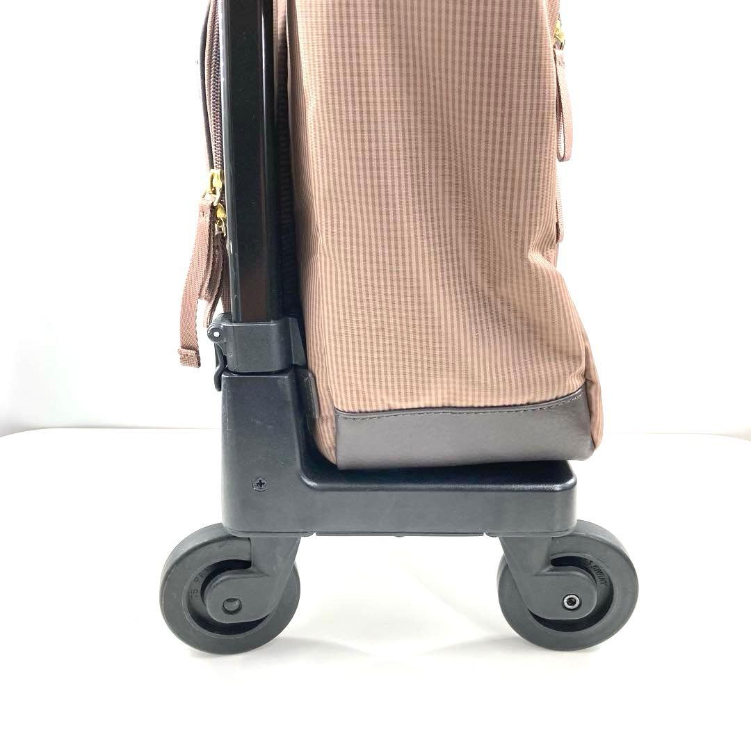 美品 SWANY スワニー ルバンド キャリーバッグ 4輪ストッパー付き リボン