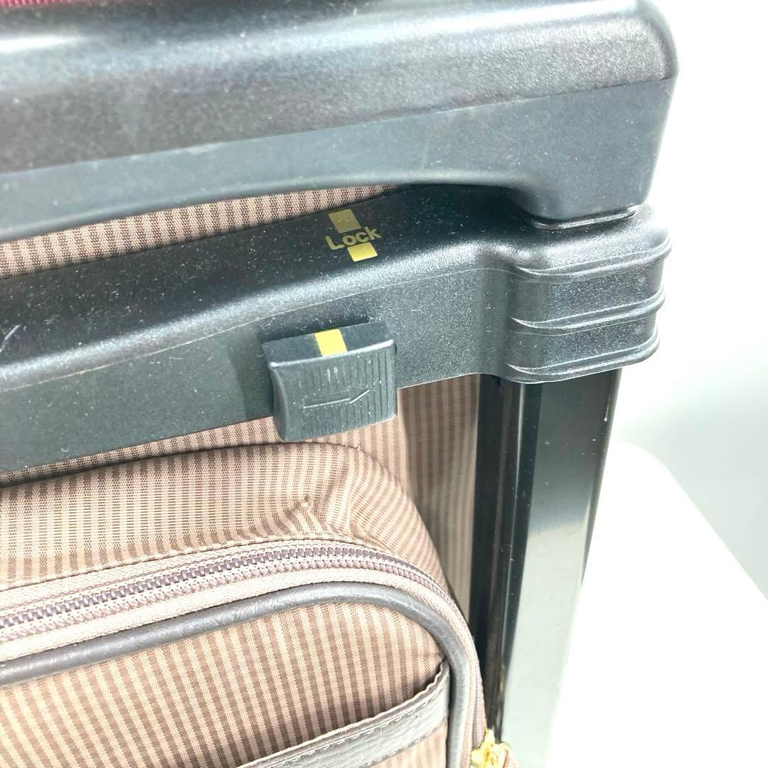 美品 SWANY スワニー ルバンド キャリーバッグ 4輪ストッパー付き リボン