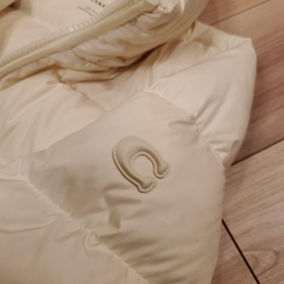 コーチ ダウンコート ファーつきフード(取り外し)