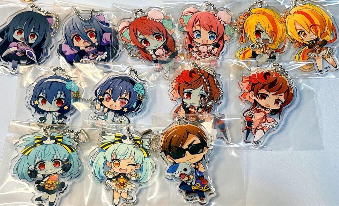 s*k様 ゾンビランドサガ アクリルキーホルダーセット