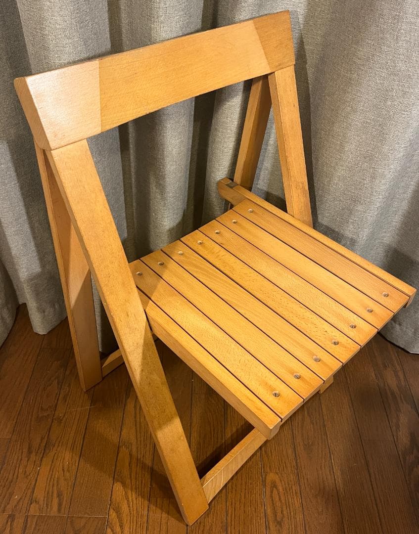 Aldo Jacober ビンテージ ウッド フォールディングチェア b