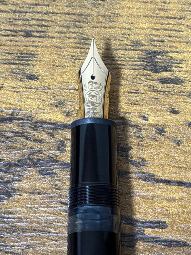 新品未使用　146 ルグラン　西ドイツ製　全金　2段エボナイトペン芯　F 万年筆