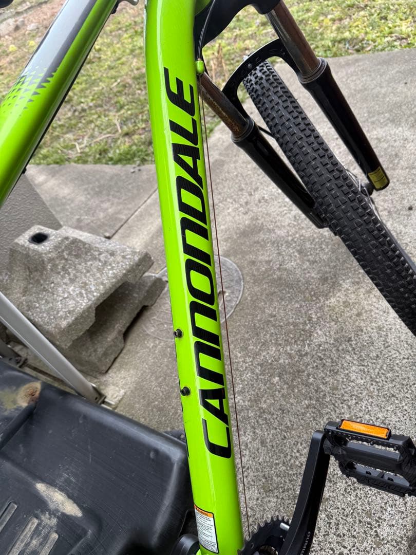 交渉中 Cannondale ライムグリーン 自転車