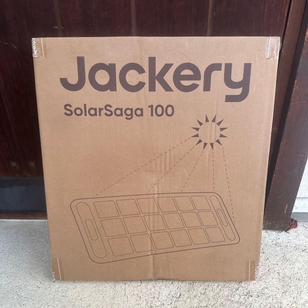 Jackery ジャクリ　100W ポータブルソーラーパネル　JS-100F