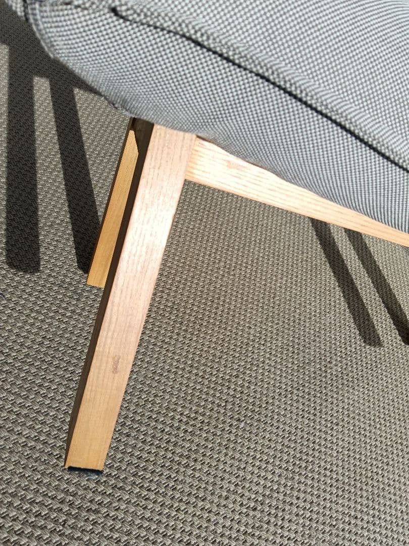 超美品 無印良品 ハイバックリクライニングソファ用「オットマン」①