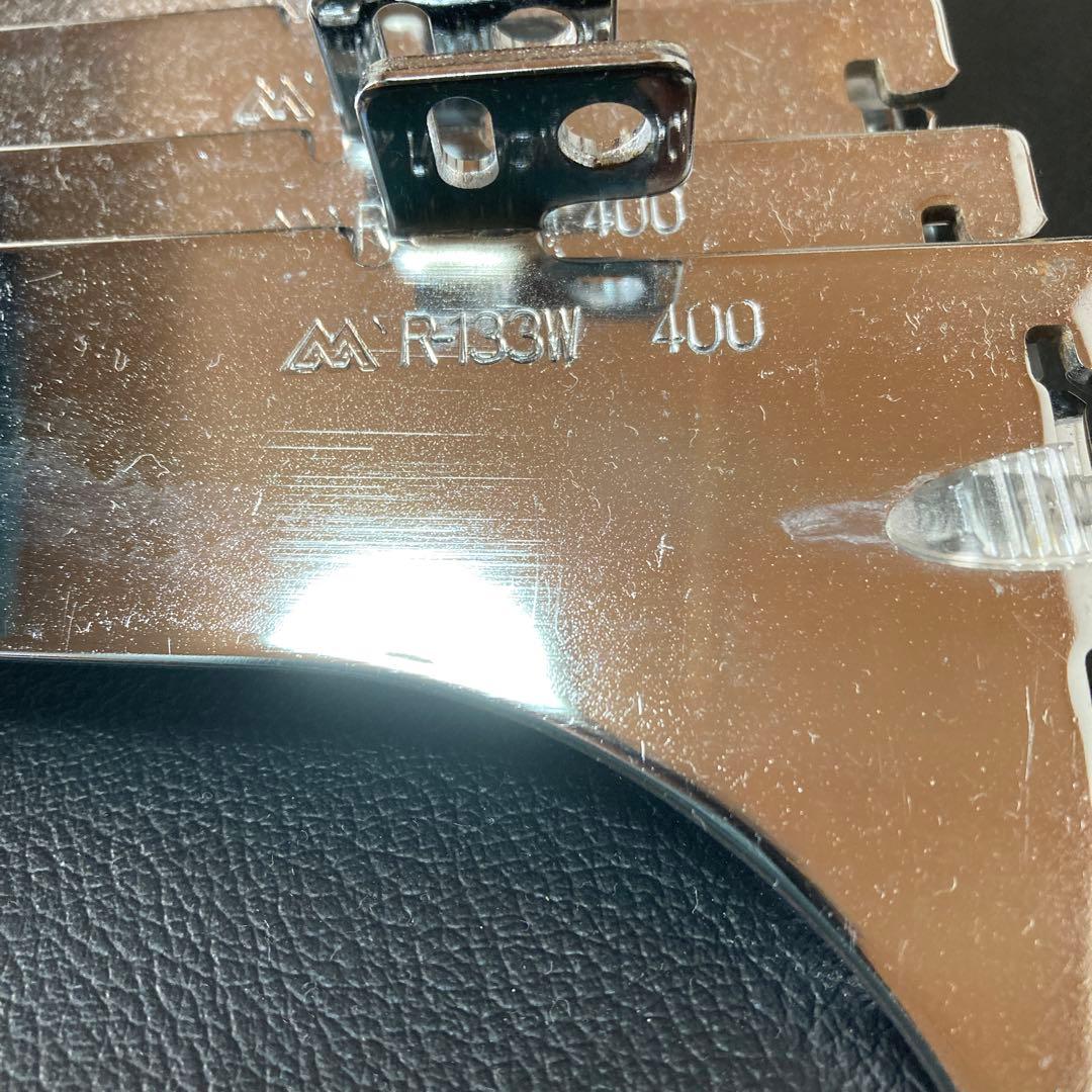 ロイヤル　木棚用ブラケット 左右セット R-132W/133W 呼び名：400