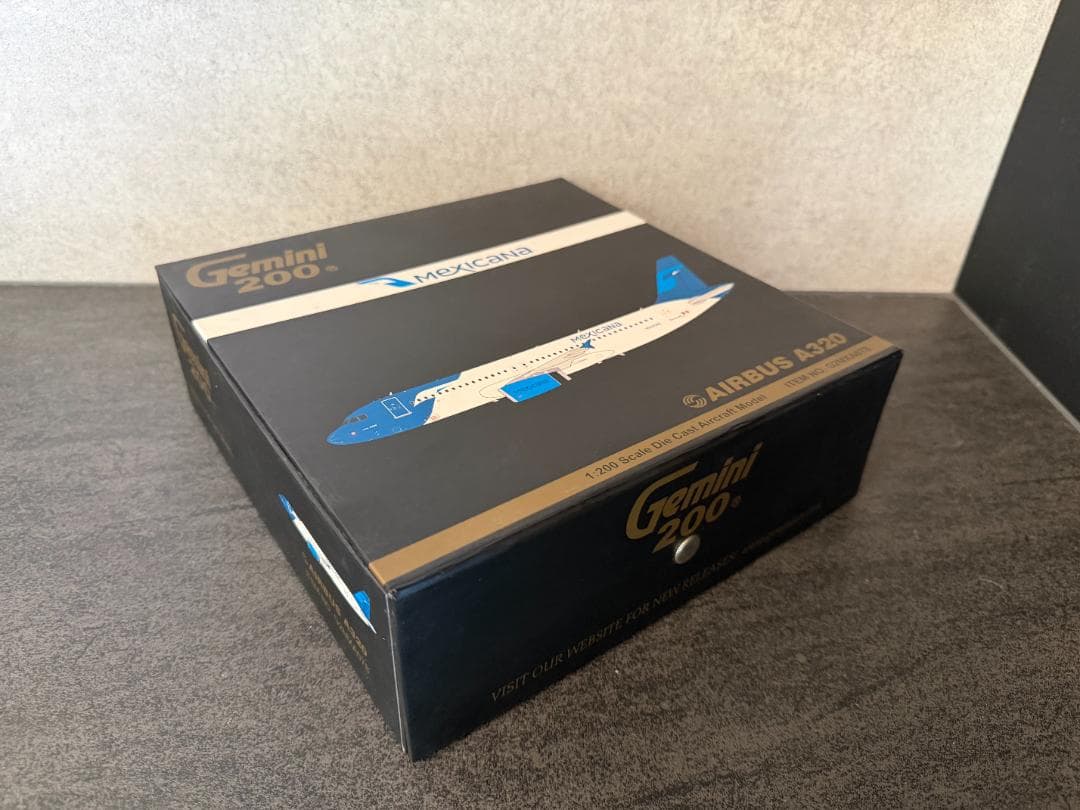 【絶版】G2MXA078 A320 メキシカーナ航空 N369MX 1/200