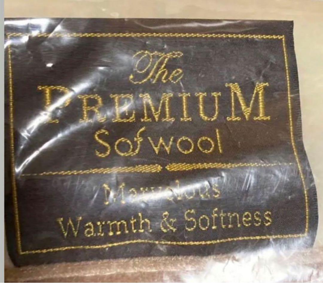 The PREMIUM Sofwool 敷き毛布 シングル