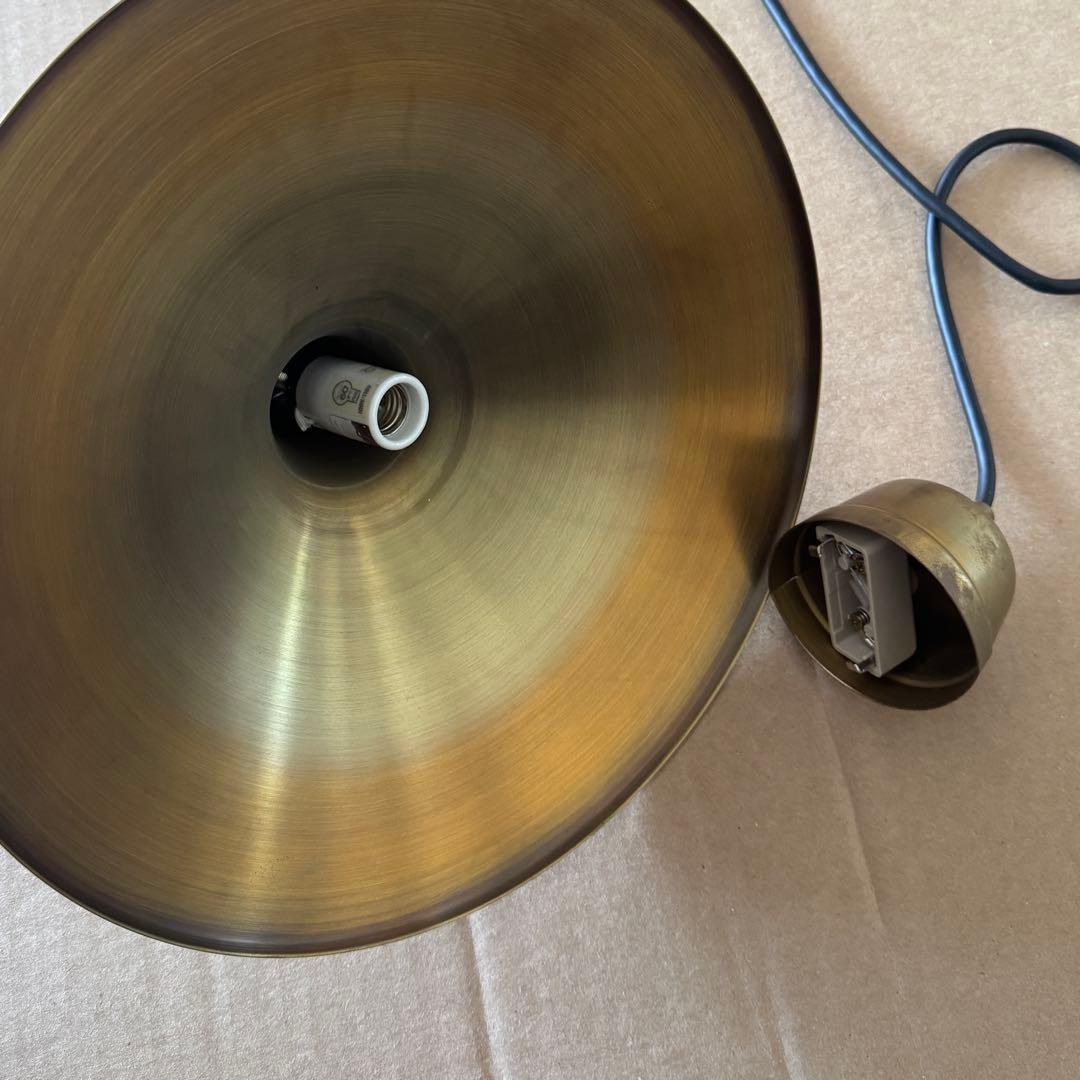 flameペンダントライトflare brass