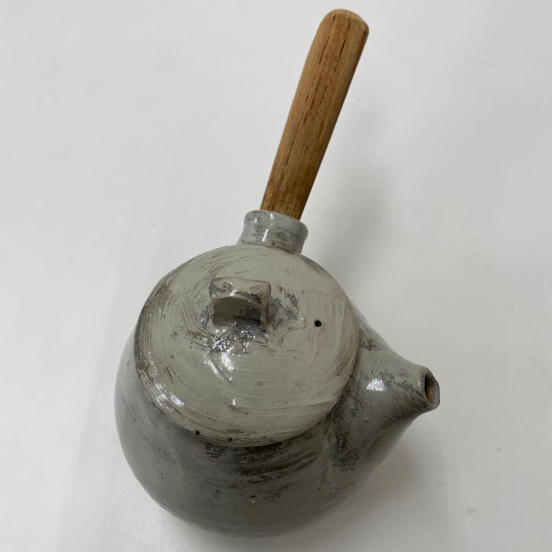 【未使用】　刷毛目　急須(しずく型)/馬場勝文