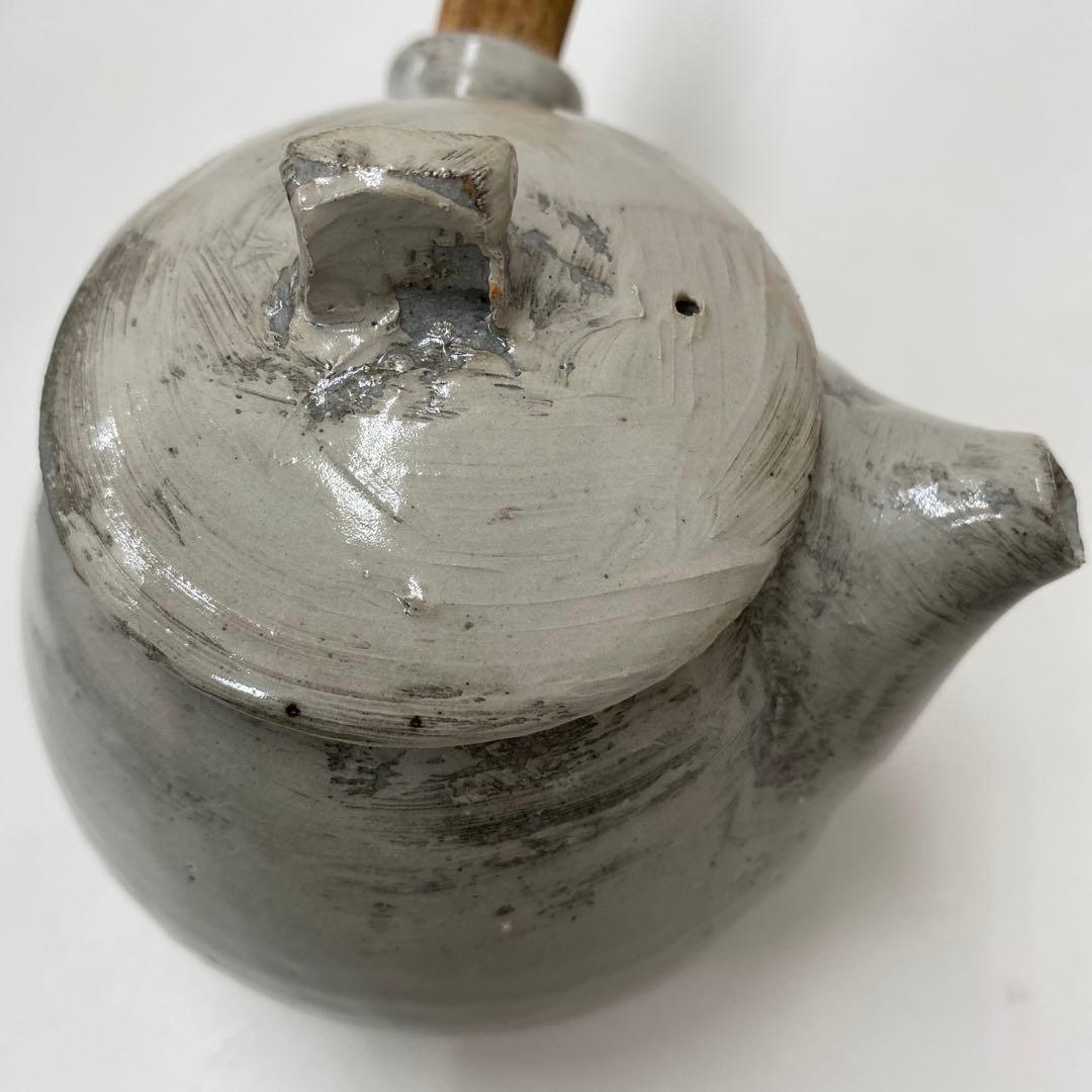 【未使用】　刷毛目　急須(しずく型)/馬場勝文