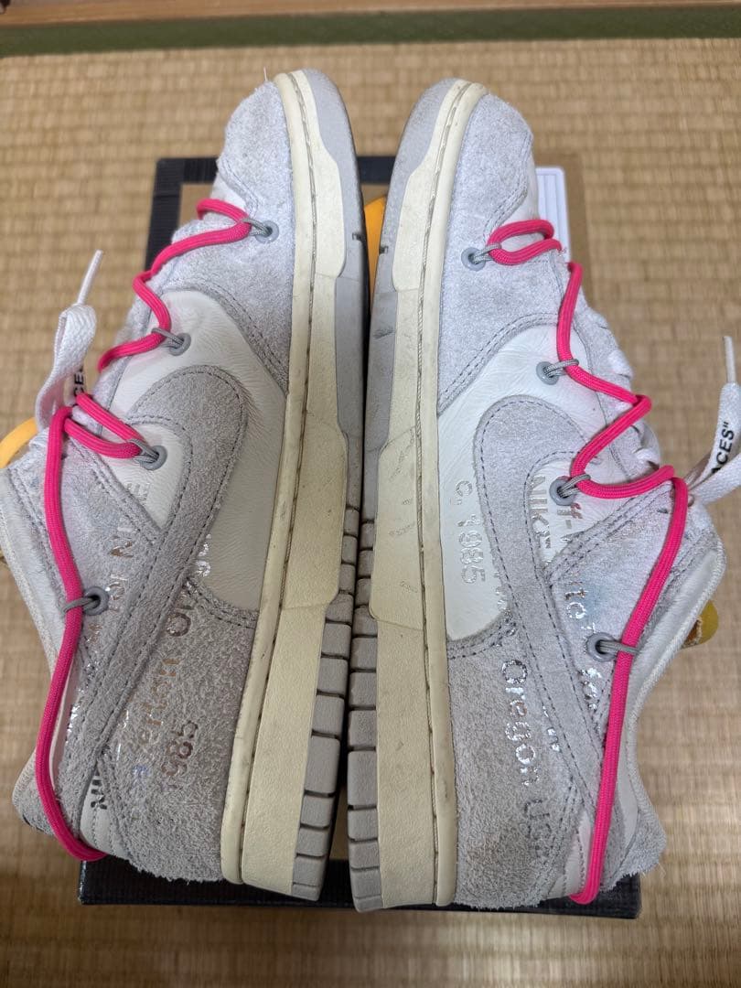 あ*し様 NIKE DUNK LOW OFF WHITE スニーカー　美品