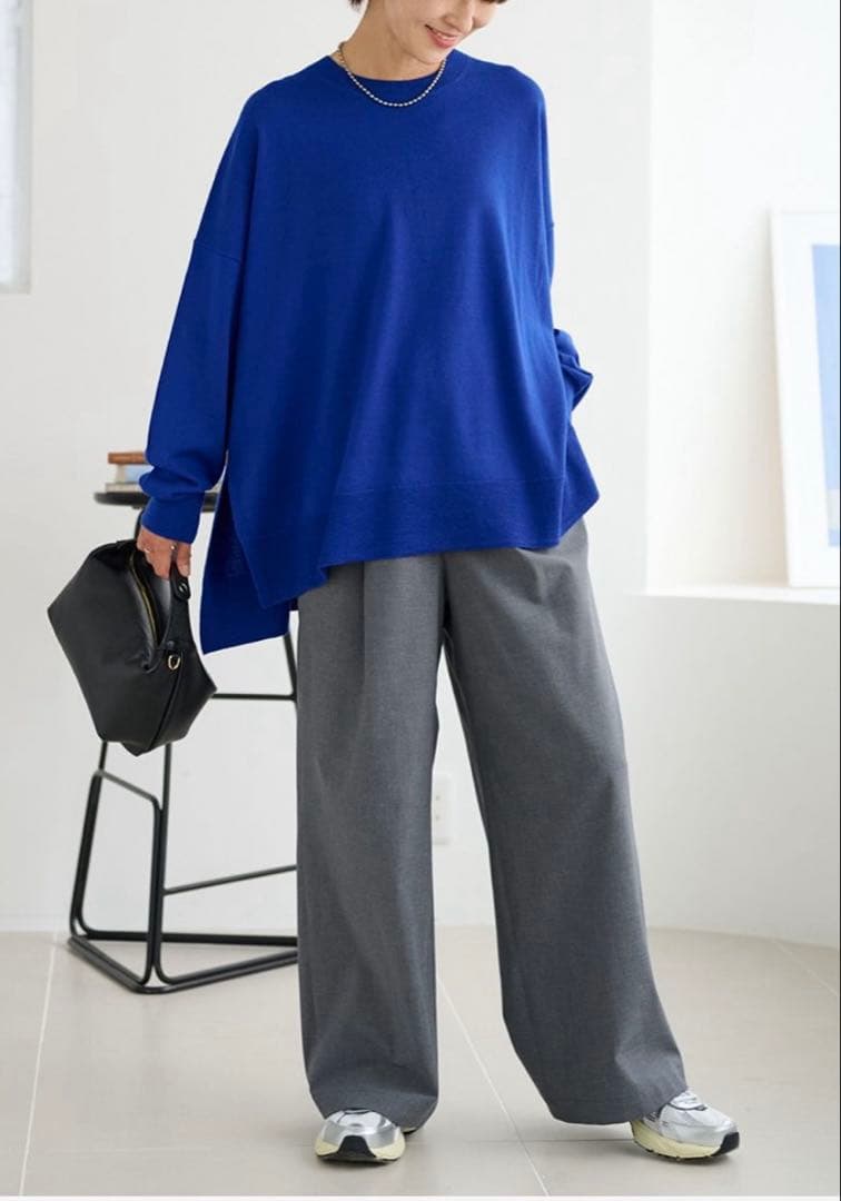 新品 ジャーナルスタンダード BiellaYarnワイドクルーネックプルオーバー