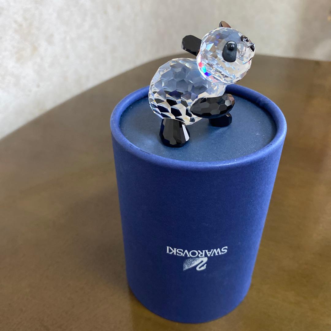 Swarovski マザーパンダ クリスタルフィギュア