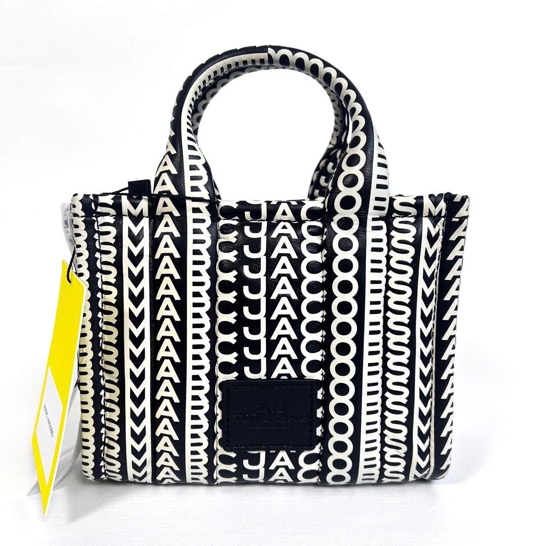 新品マーク ジェイコブス　ザモノグラムレザー クロスボディトートバッグ マイクロ