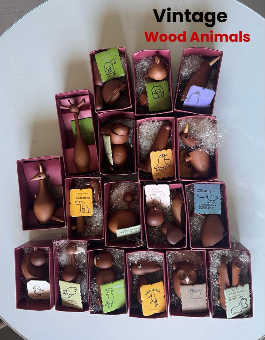 ◆ヴィンテージ◆ 千趣会 ロイヤルペット 18体セット　レトロモダン