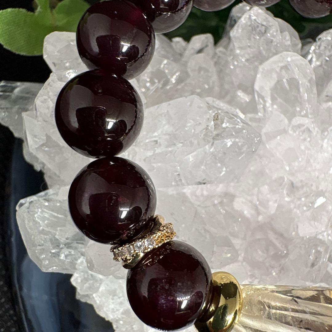 ＊みだきゆ様お取置き1/31＊ロマネサイトインシトリン（虹入り）　【良質】ガーネ