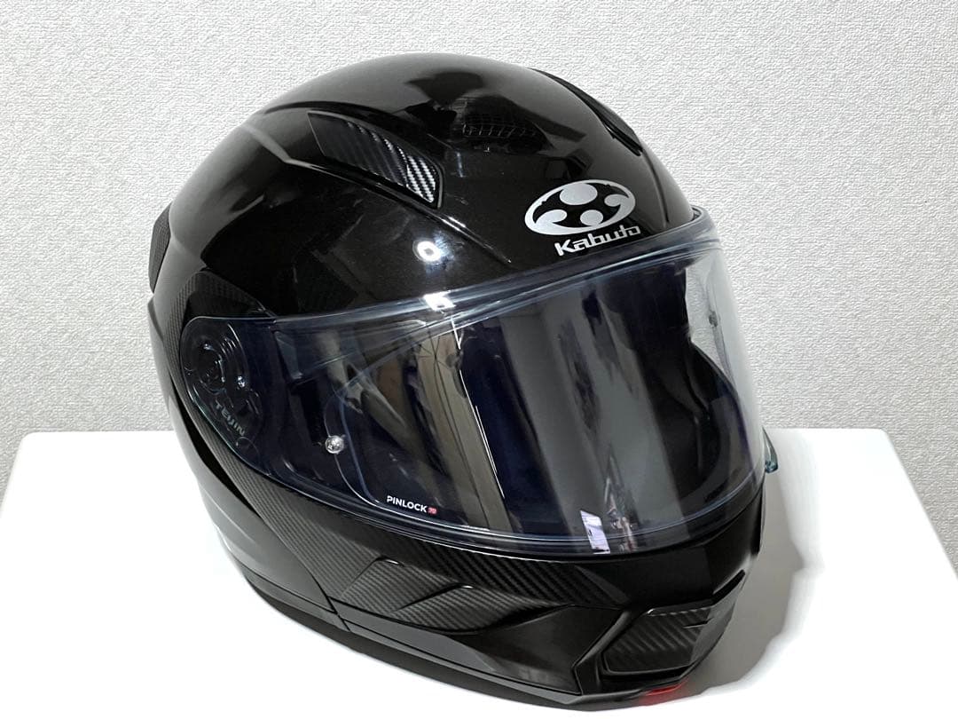 OGK KABUTO RYUKI ブラックメタリック Mサイズ