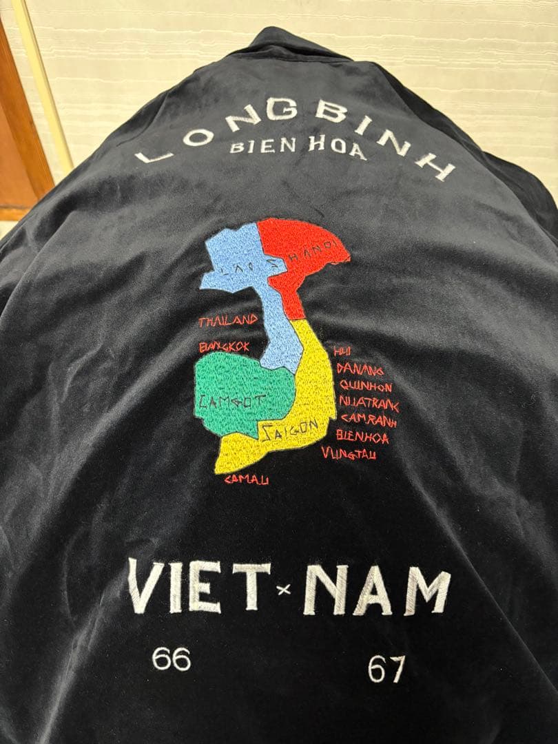 ベトジャン　SOUVENIR JACKET COTTON VELOUR