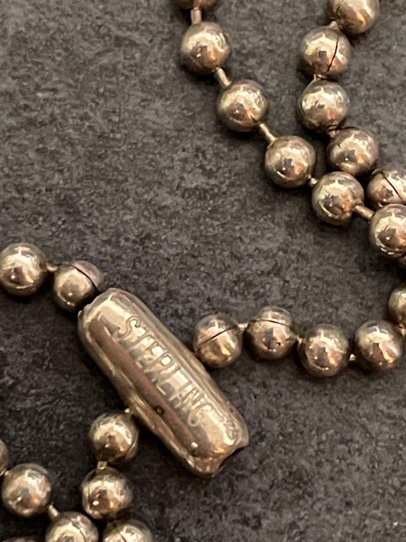 クロムハーツ　スターリングシルバー ビーズネックレス