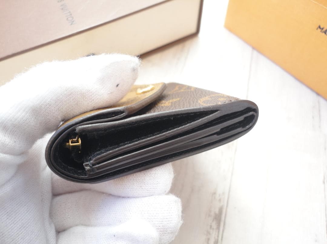 超美品★ヴィトン モノグラム ジャイアント【ポルトフォイユゾエ】財布★C38