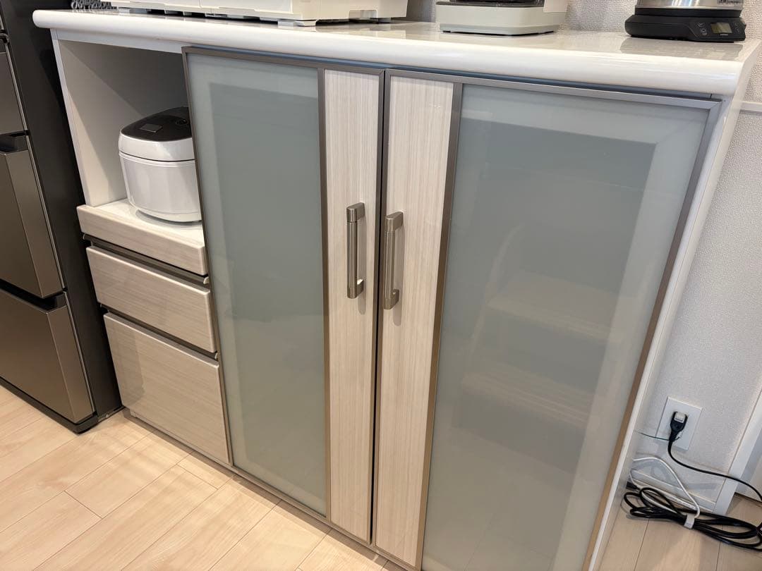 ニトリ カップボード/キッチンボード 幅120センチ