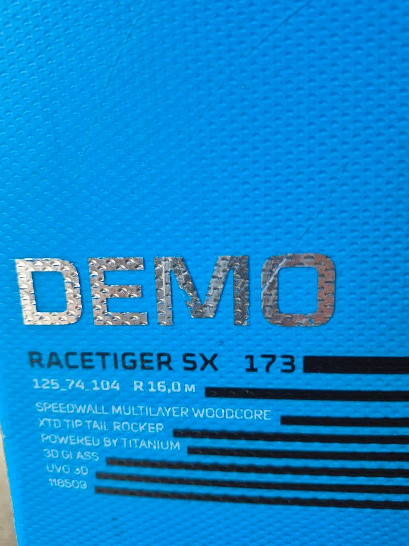 VOLKL RACETIGER SX DEMO フォルクルレースターガー 173