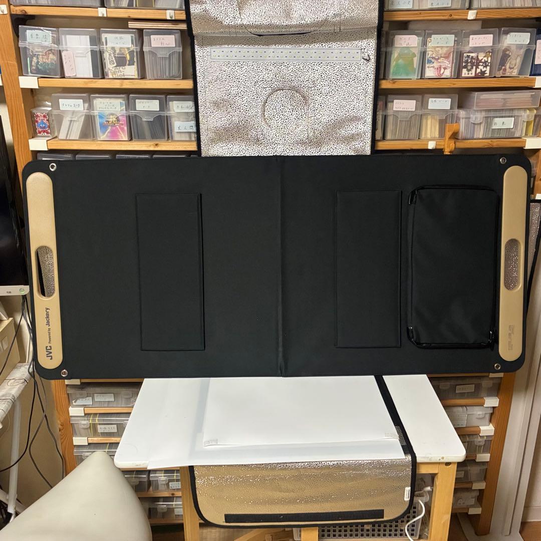 美品 JVC ソーラーパネル BH-SP100-C ポータブル電源Jackery