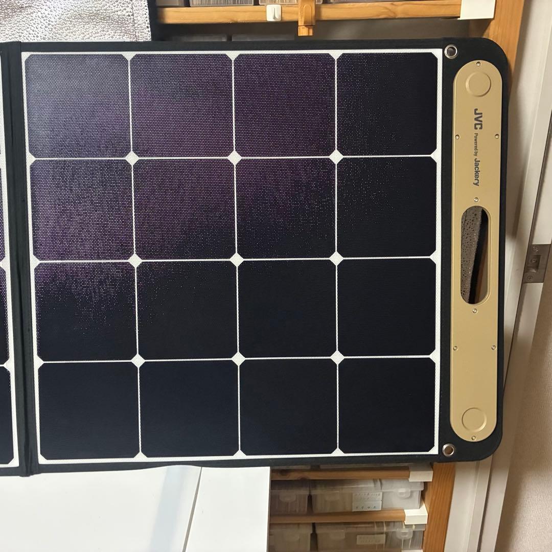 美品 JVC ソーラーパネル BH-SP100-C ポータブル電源Jackery