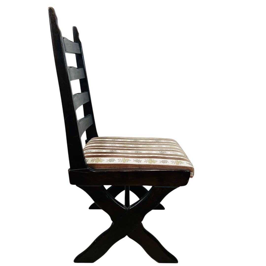 希少 オールド カリモク RUSTIC アンティーク チェア ..