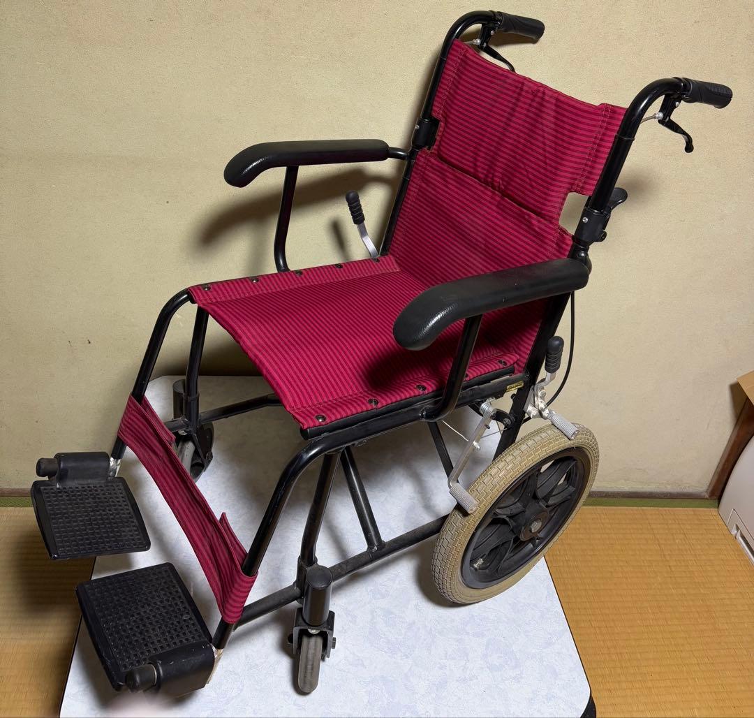 エコノミー車いす 介助用車椅子【中古品】