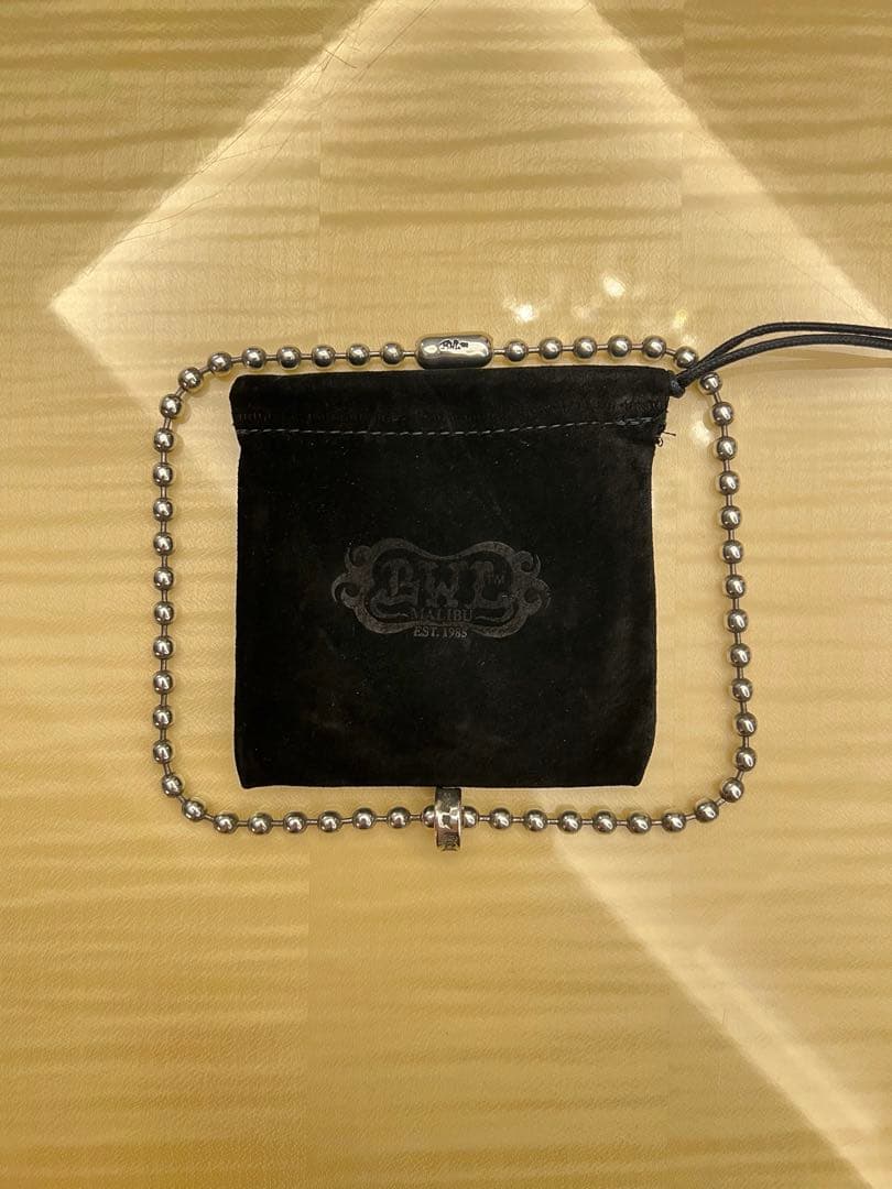 Bill Wall Leather チェーンネックレス45cm チャーム付き